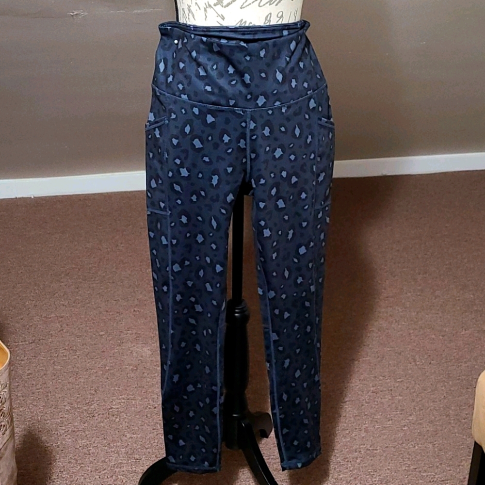 Reebok print legging with side pocket